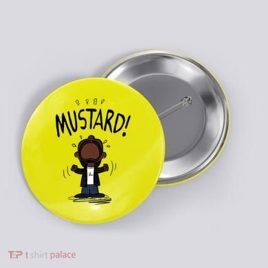 Mustard Meme Button