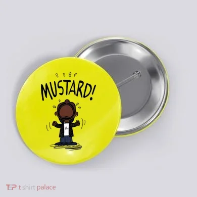 Mustard Meme Button