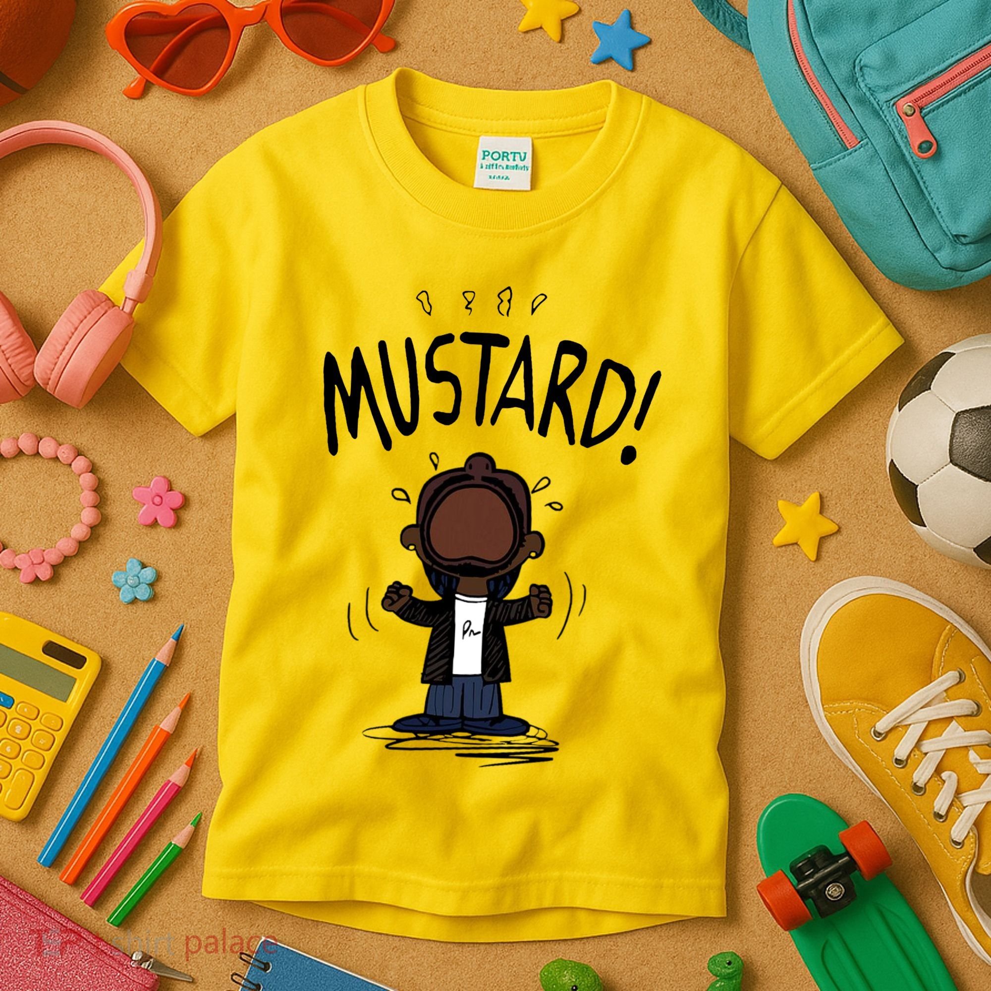 Mustard Meme Kids T-Shirt