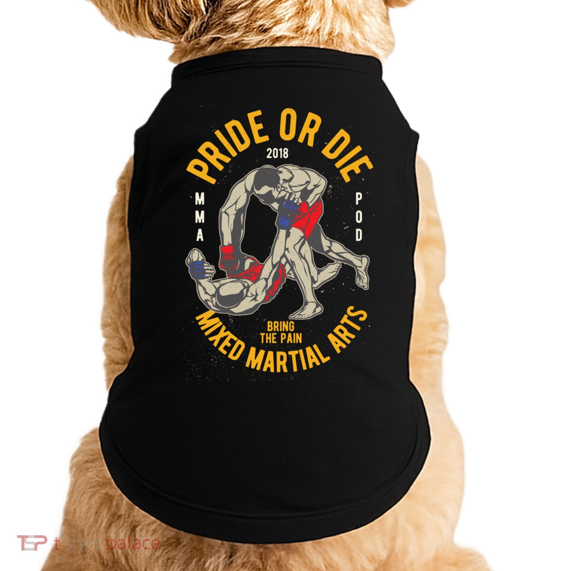 Mma Mixed Martial Art Gift Doggie Tank