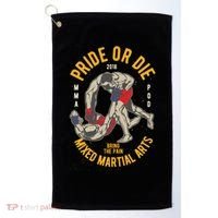 Mma Mixed Martial Art Gift Golf Towel thumb 0