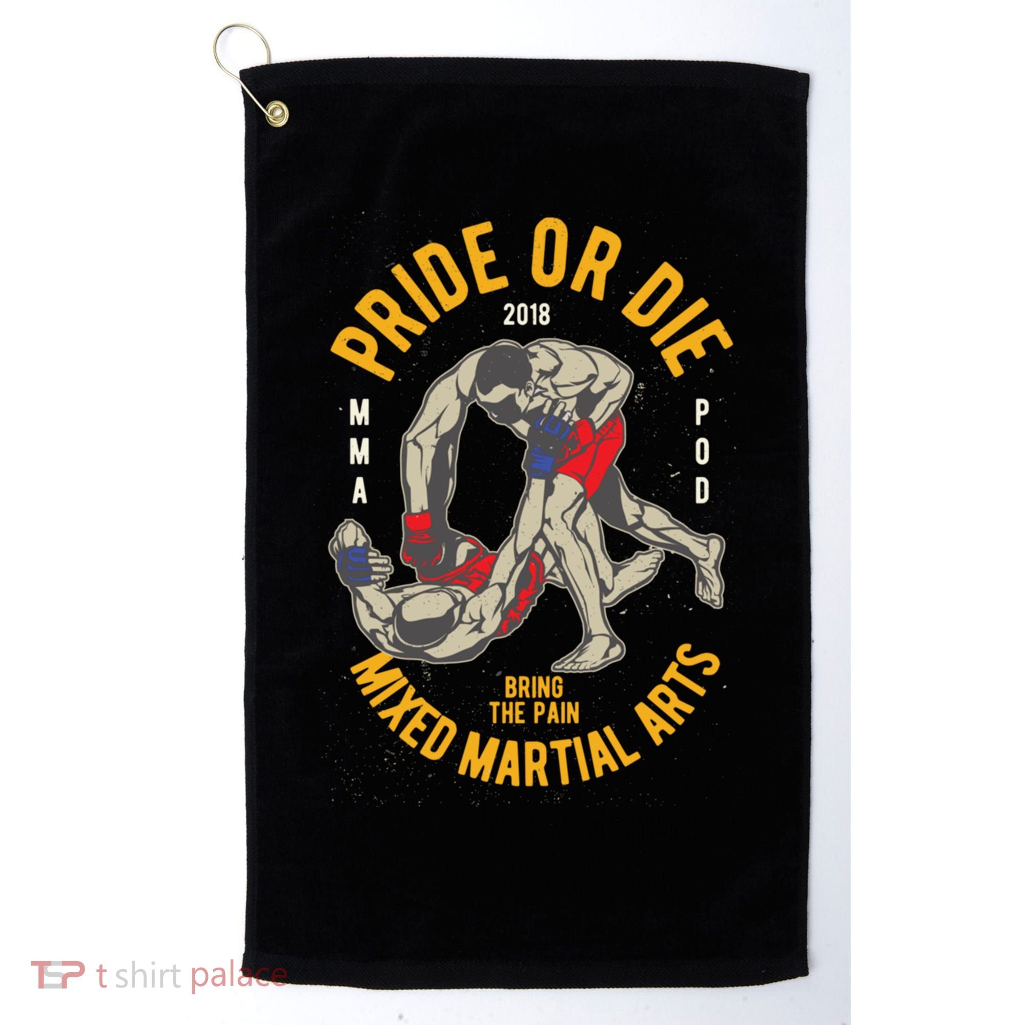 Mma Mixed Martial Art Gift Golf Towel