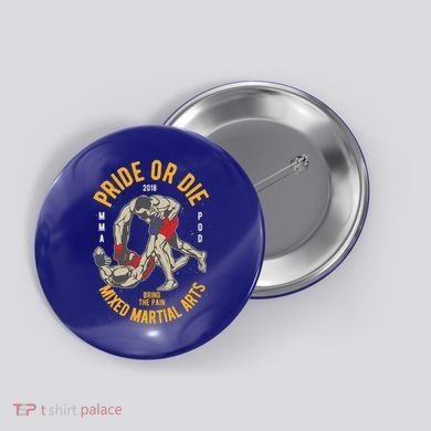 Mma Mixed Martial Art Gift Button