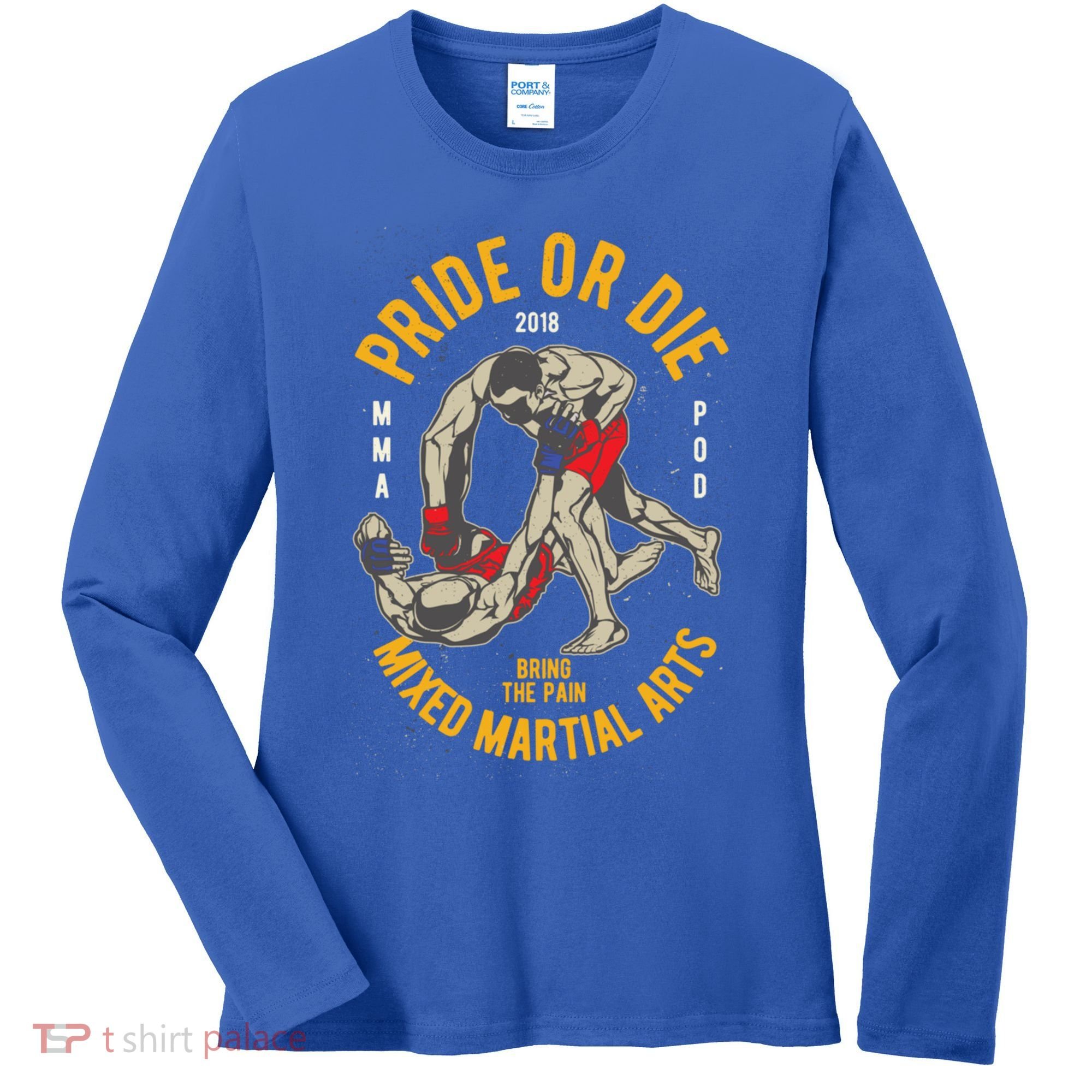 Mma Mixed Martial Art Gift Women's Long Sleeve Shirt