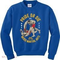 Mma Mixed Martial Art Gift Kids Sweatshirt thumb 0