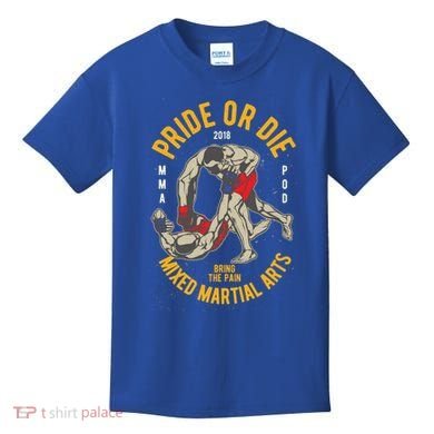 Mma Mixed Martial Art Gift Kids T-Shirt
