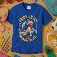 Mma Mixed Martial Art Gift Kids T-Shirt thumb 3