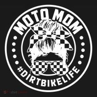Motocross Moto Mom Dirt Bike Motorcycle Mx Racing Gift Women's Hoodie thumb 2