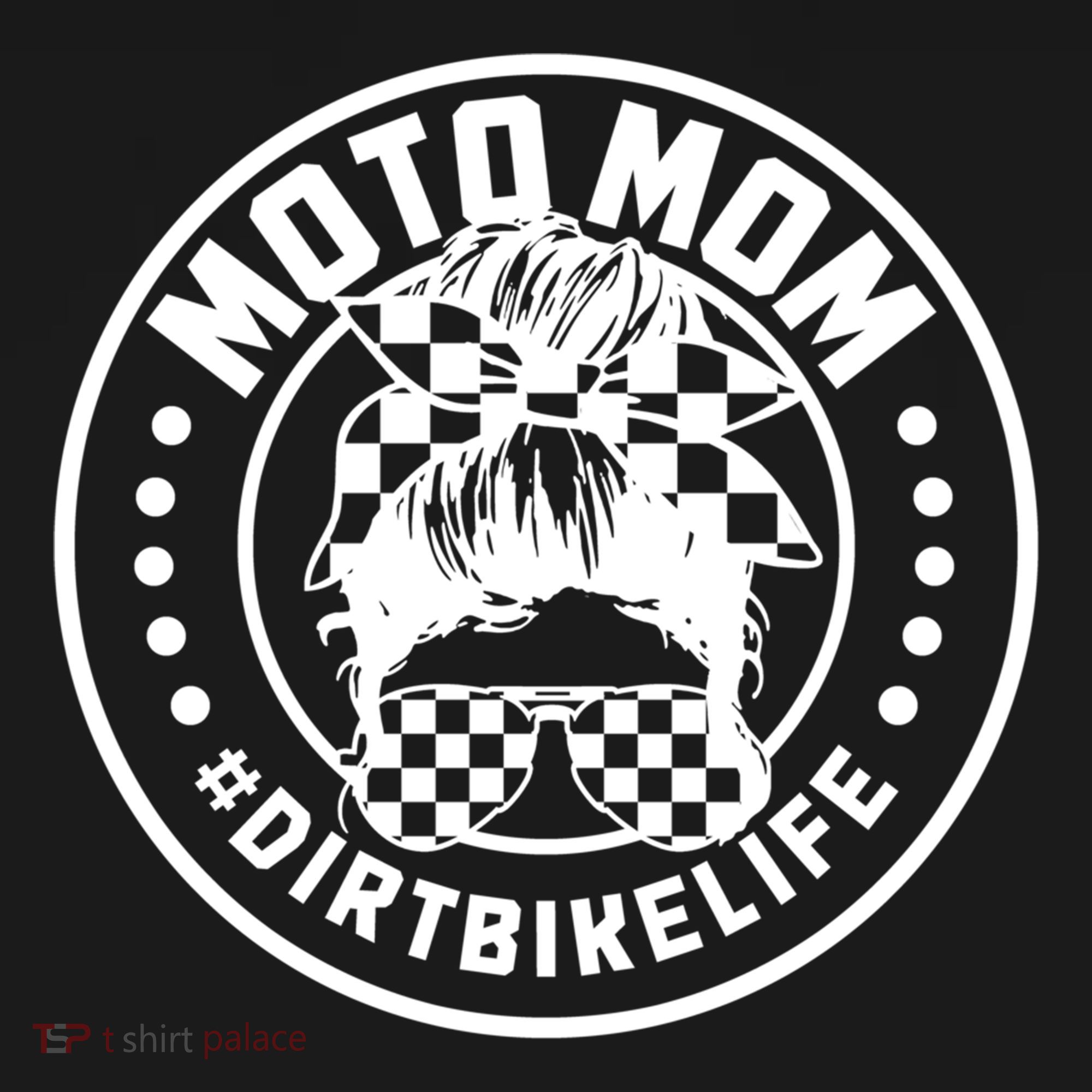 Motocross Moto Mom Dirt Bike Motorcycle Mx Racing Gift Women's Hoodie