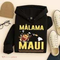 Malama Maui Malama Strong Hawaii Hoodie thumb 4
