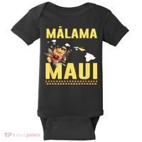 Malama Maui Malama Strong Hawaii Baby Bodysuit thumb 0
