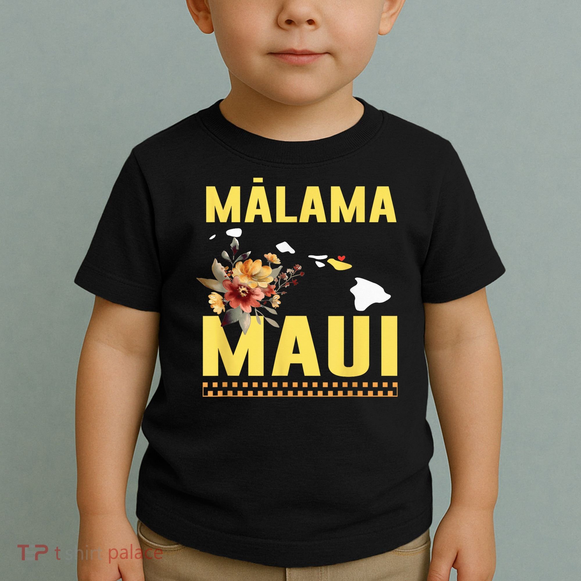 Malama Maui Malama Strong Hawaii Toddler T-Shirt