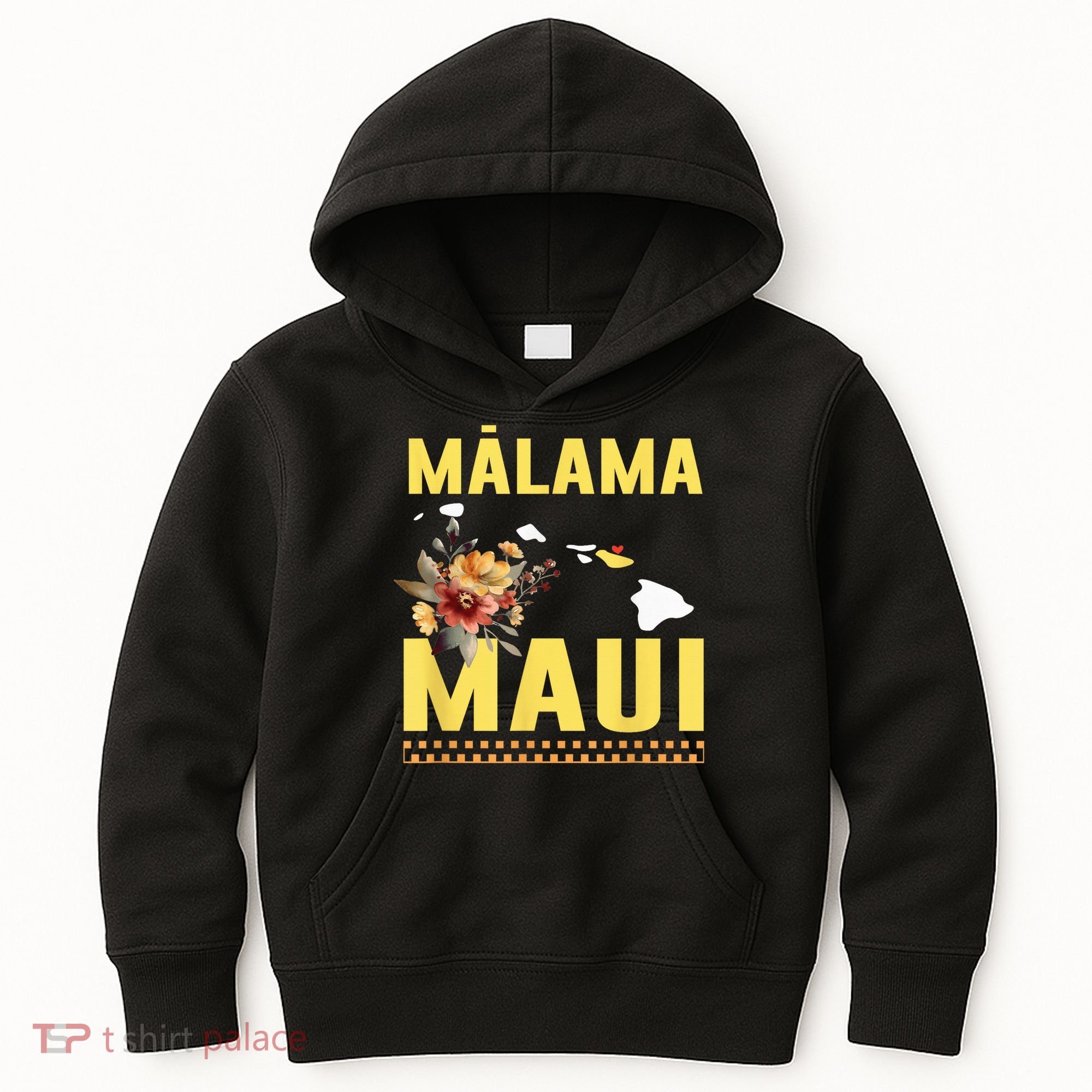 Malama Maui Malama Strong Hawaii Kids Hoodie
