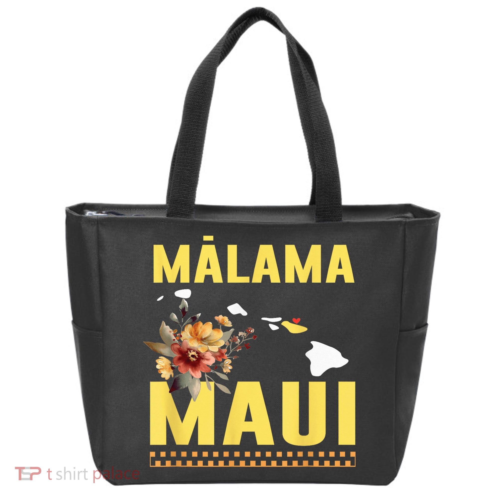 Malama Maui Malama Strong Hawaii Tote Bag