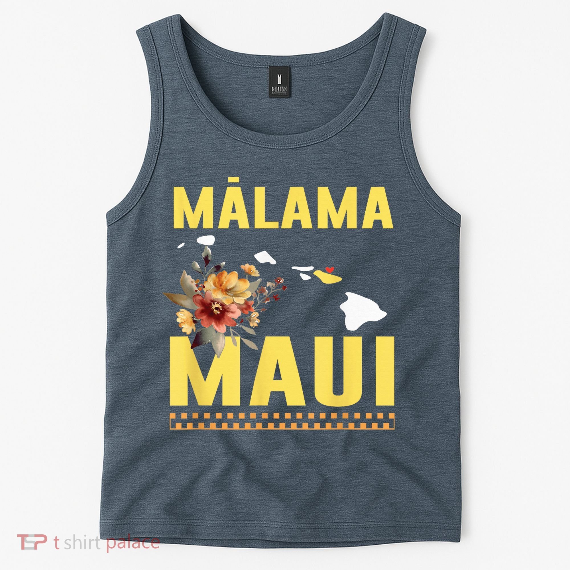 Malama Maui Malama Strong Hawaii Tank Top