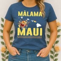 Malama Maui Malama Strong Hawaii Women's T-Shirt thumb 2