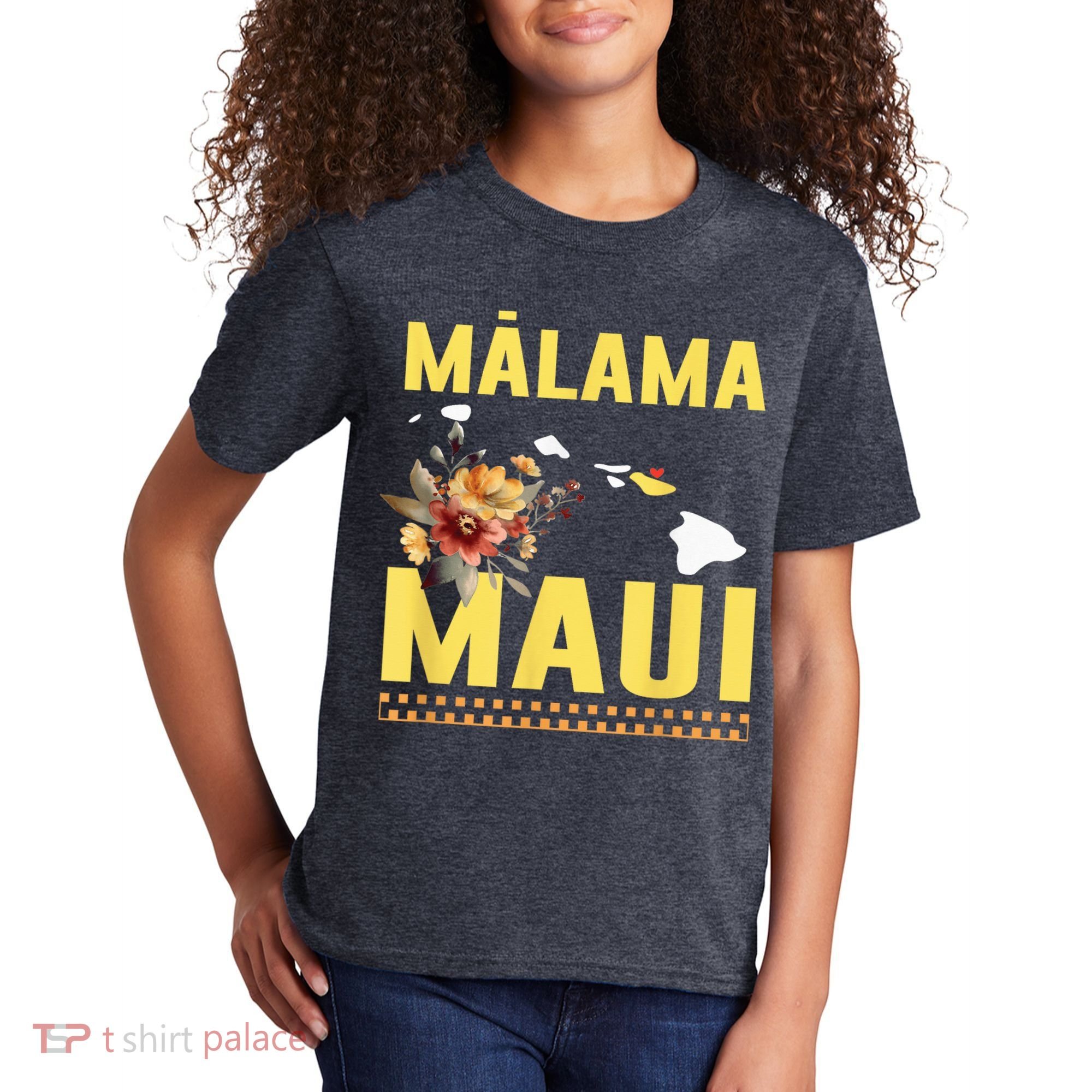 Malama Maui Malama Strong Hawaii Kids T-Shirt