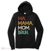 Ma Mama Mom Bruh Vintage Retro Women's Hoodie thumb 0