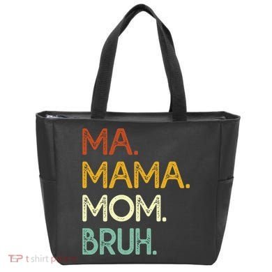 Ma Mama Mom Bruh Vintage Retro Tote Bag