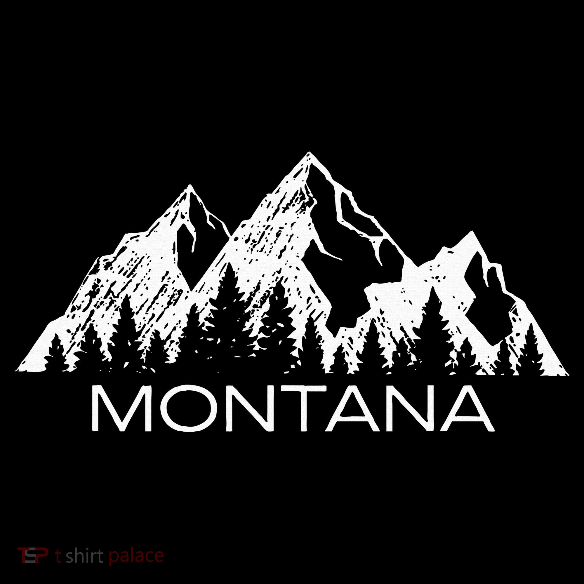 Montana Montana Mountain Gift Cool Montana Hoodie