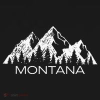 Montana Montana Mountain Gift Cool Montana Mousepad thumb 1