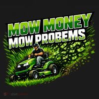 Mow Money Mow Problems Funny Landscaping Company Women's Tank Top thumb 5