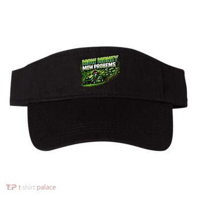 Mow Money Mow Problems Funny Landscaping Company Visor