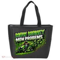 Mow Money Mow Problems Funny Landscaping Company Tote Bag thumb 0