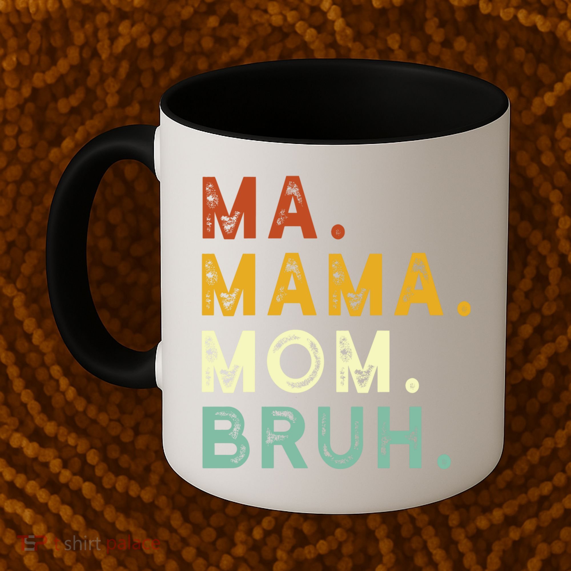 Ma Mama Mom Bruh Vintage Retro Coffee Mug