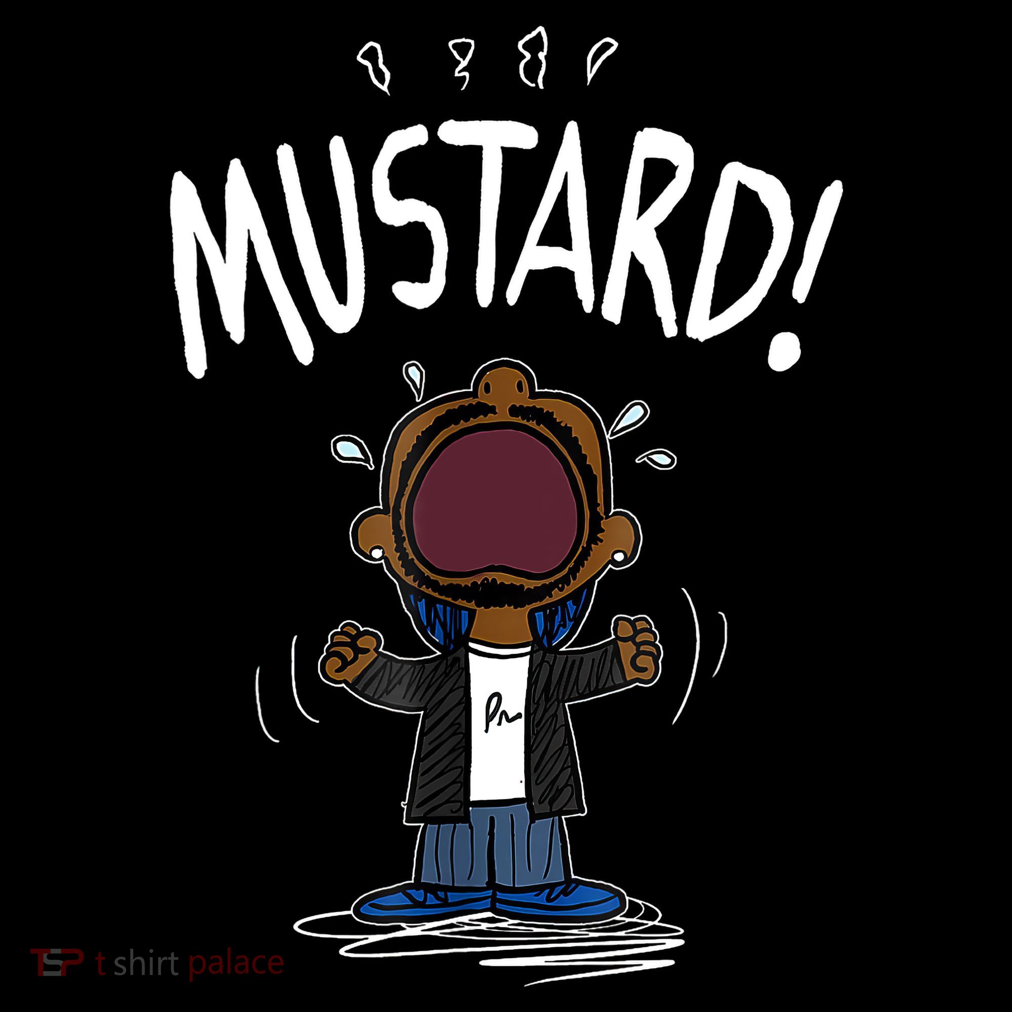 Mustard Meme USA-Made Doggie Bandana