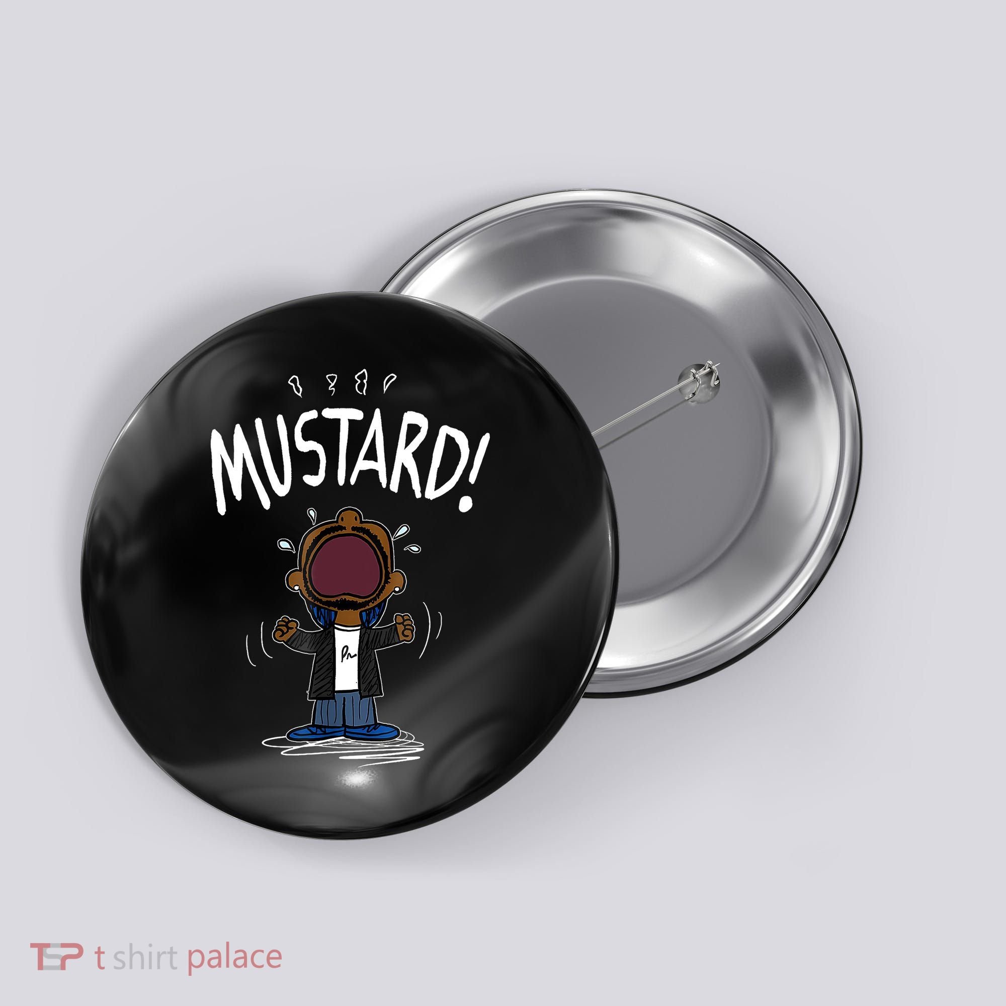 Mustard Meme Button