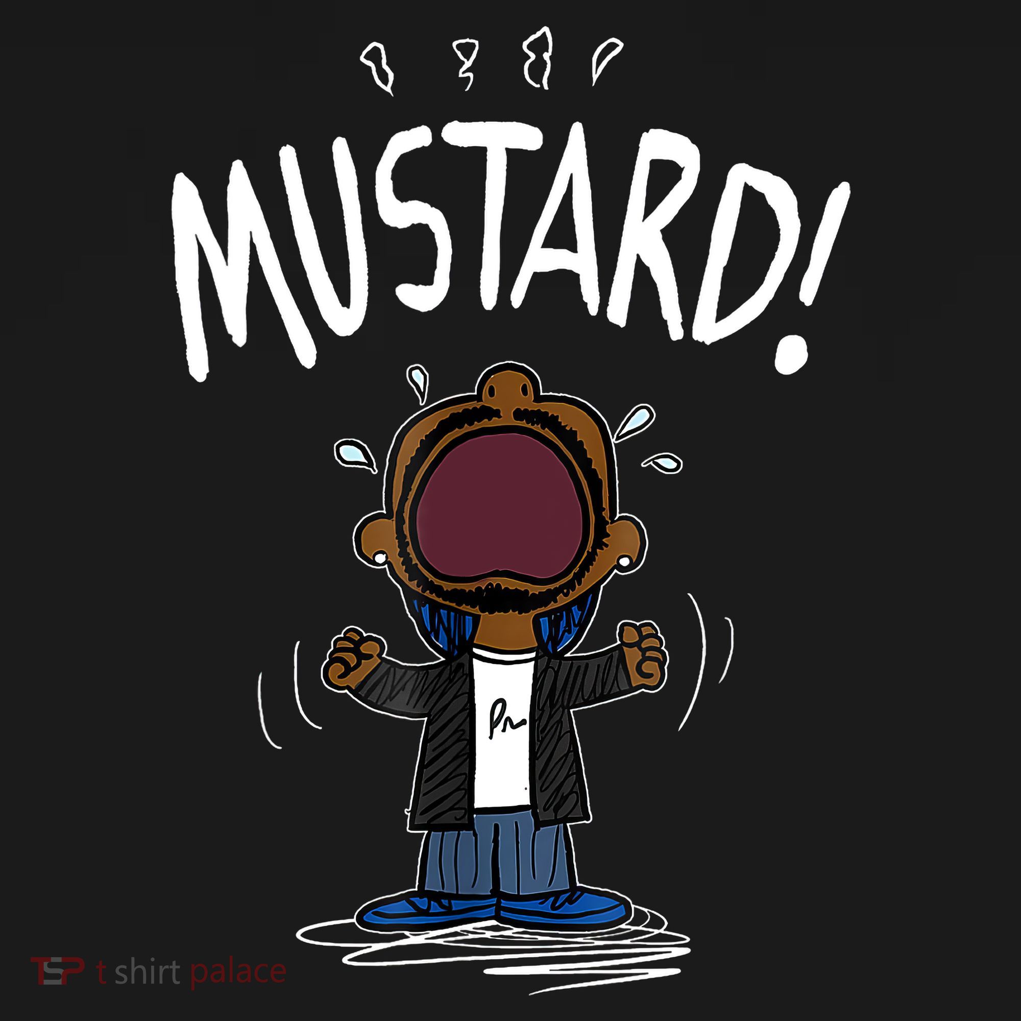 Mustard Meme Pajama Set
