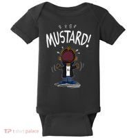 Mustard Meme Baby Bodysuit thumb 0