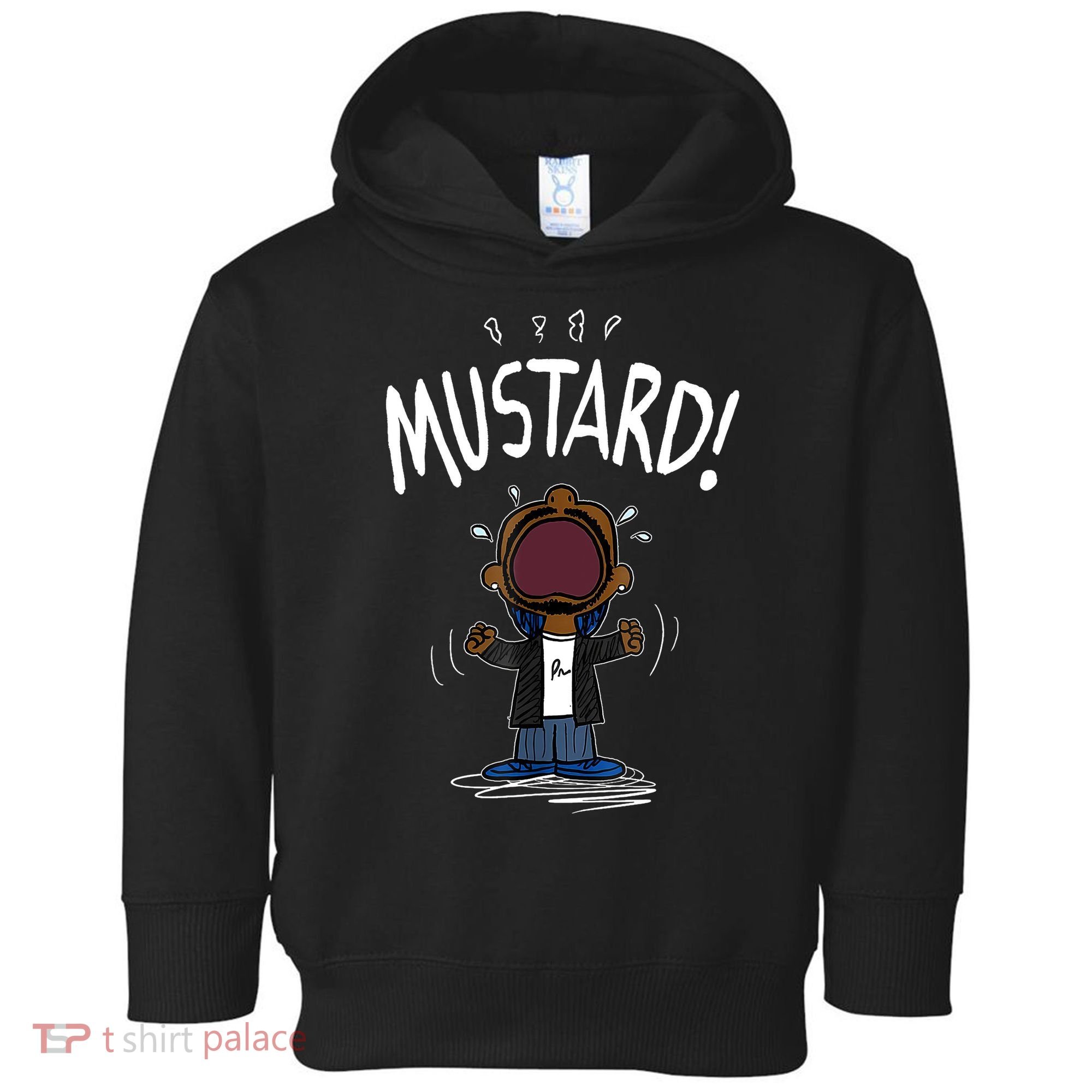 Mustard Meme Toddler Hoodie
