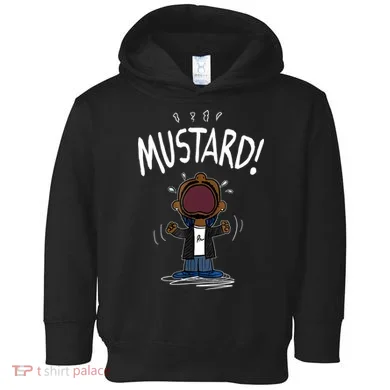 Mustard Meme Toddler Hoodie