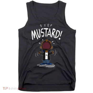 Mustard Meme Tank Top