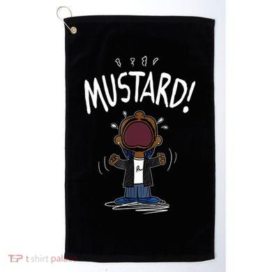 Mustard Meme Golf Towel