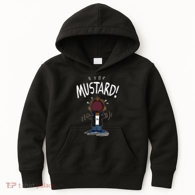 Mustard Meme Kids Hoodie