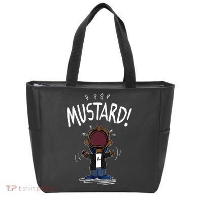 Mustard Meme Tote Bag