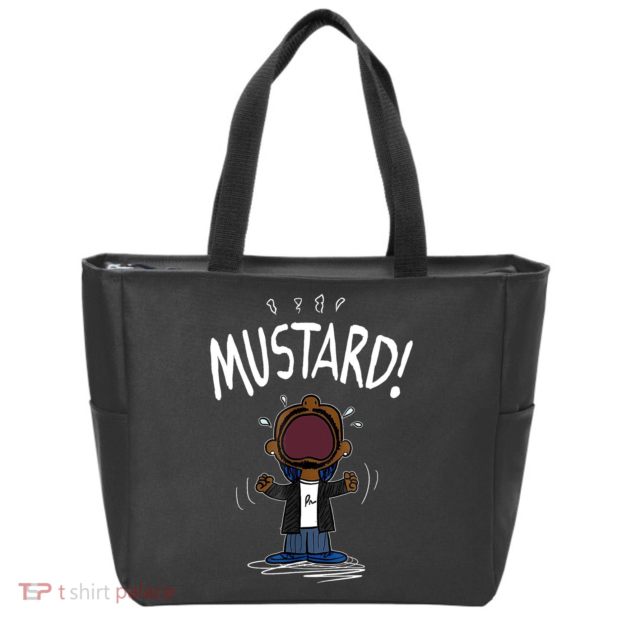 Mustard Meme Tote Bag