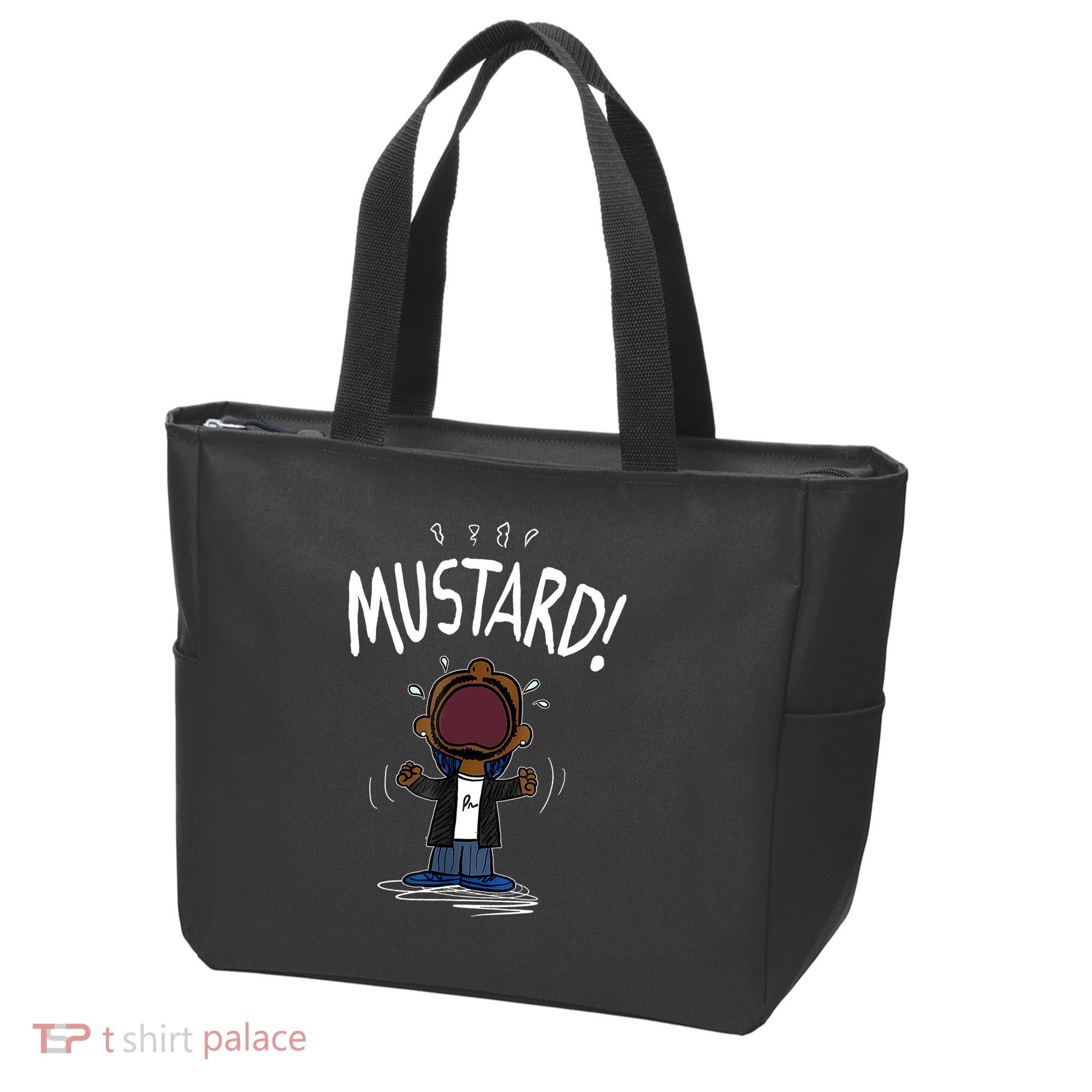 Mustard Meme Tote Bag