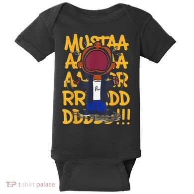 Mustard Meme Baby Bodysuit