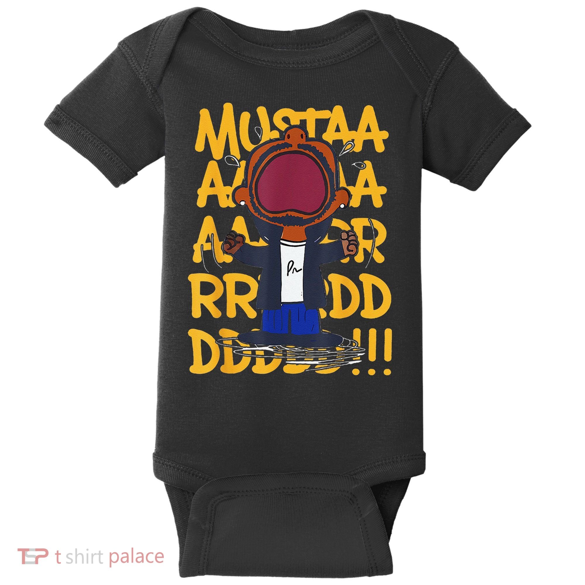 Mustard Meme Baby Bodysuit