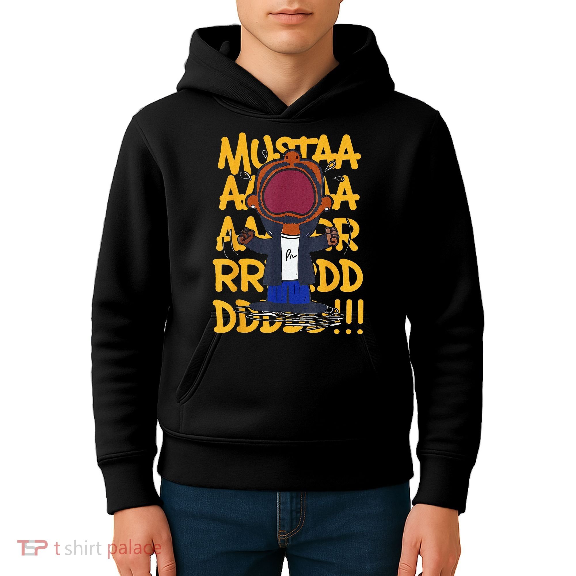 Mustard Meme Kids Hoodie