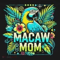 Macaw Mom Doggie Tank thumb 4