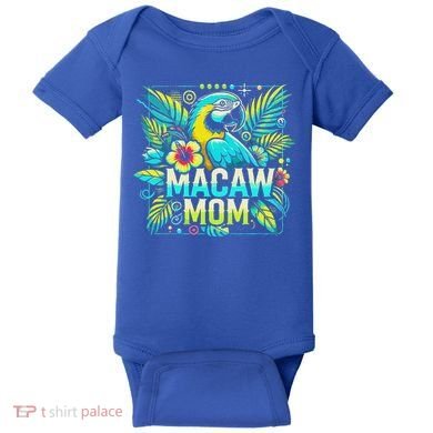 Macaw Mom Baby Bodysuit
