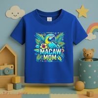 Macaw Mom Toddler T-Shirt thumb 3