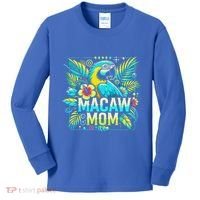 Macaw Mom Kids Long Sleeve Shirt thumb 0