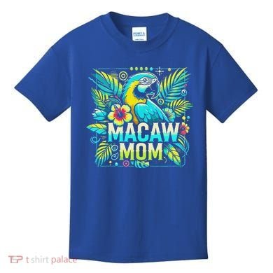 Macaw Mom Kids T-Shirt
