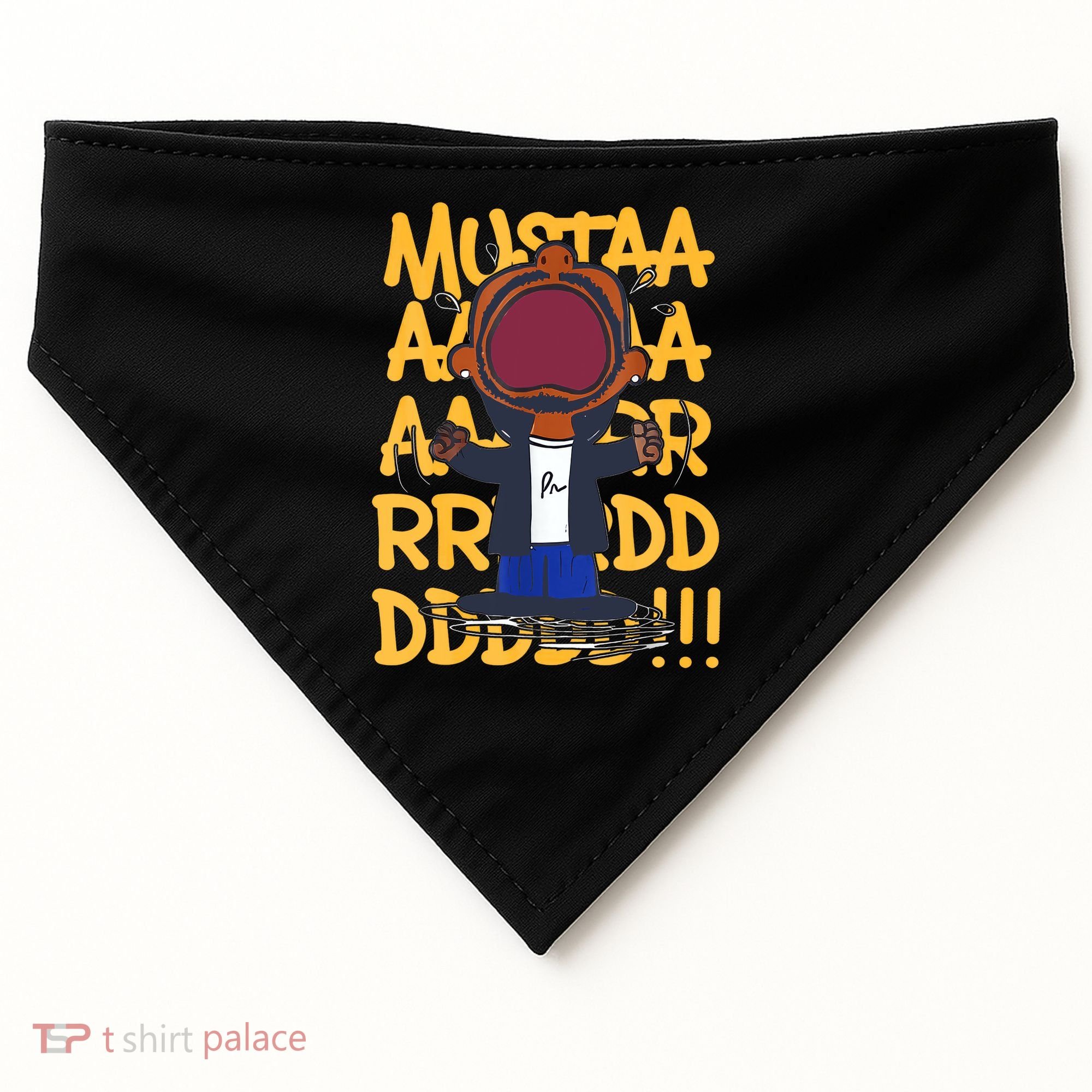 Mustard Meme USA-Made Doggie Bandana